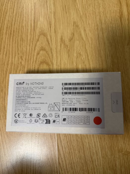 Telefon CMF phone 2 pro 128 GB Rosu