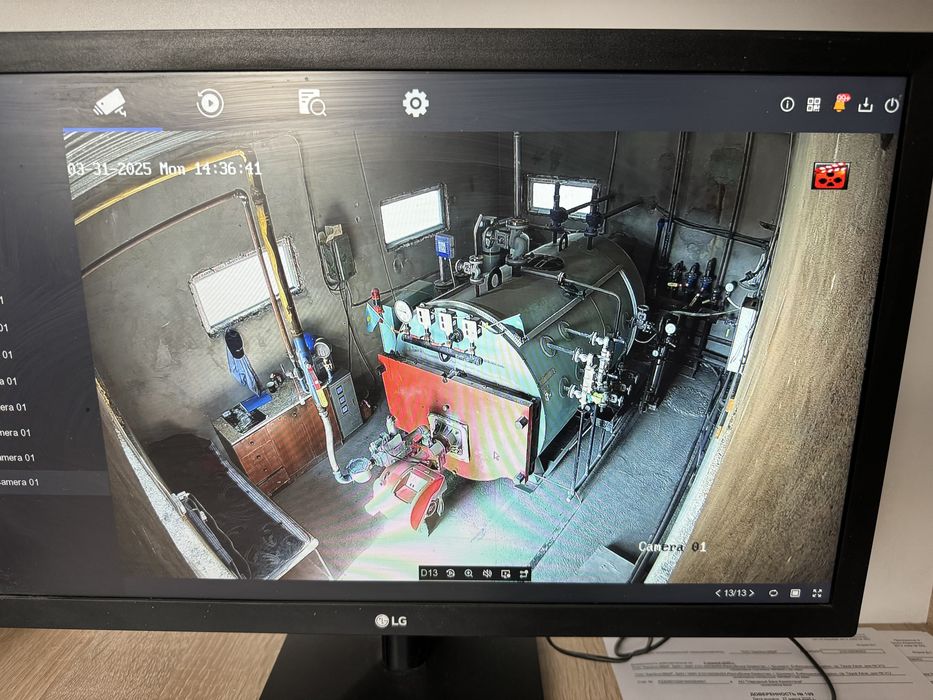 Установка видеонаблюдение и ремонт