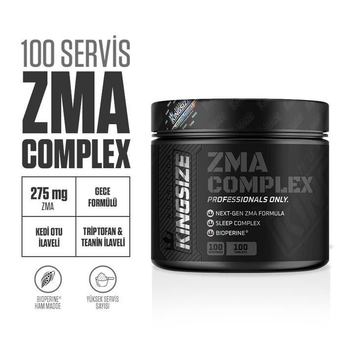 ZMA добавки для мужчин Цинк+магний 100 капсул