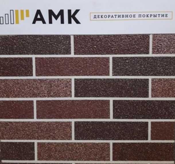 Гибкий камень АМК для фасада