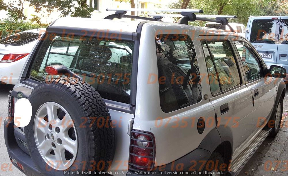 Bare portbagaj transversale LAND ROVER Discovery Freelander Range Rover Sport Velar / JEEP Grand Cherokee Renegade