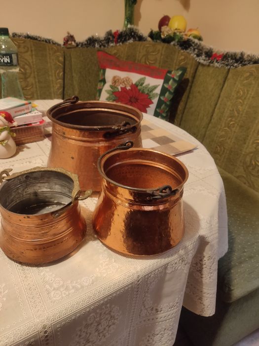 Медни съдове - различни видове