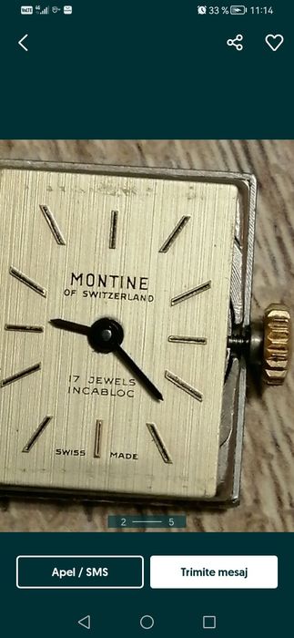 Montine watch swiss
