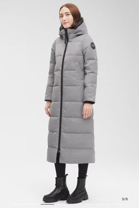Зимняя длинная парка (пуховик)