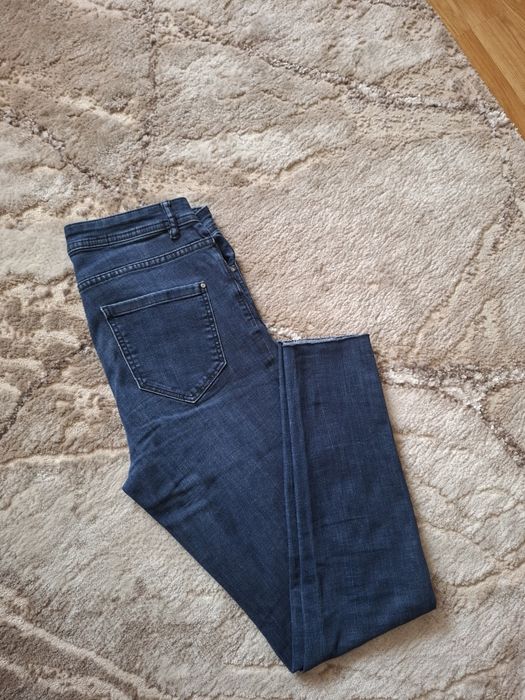 Blugi dama elastici, talie inalta