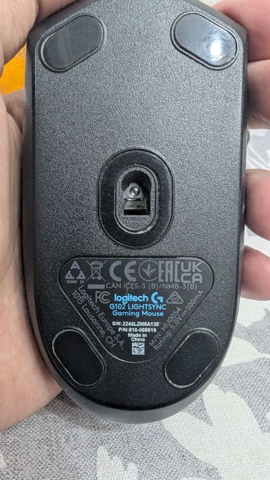 компьютерная игровая мышь Logitech g102