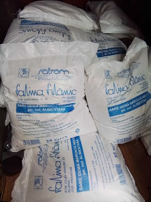 Sare Mare neiodata la sac de 25 kg