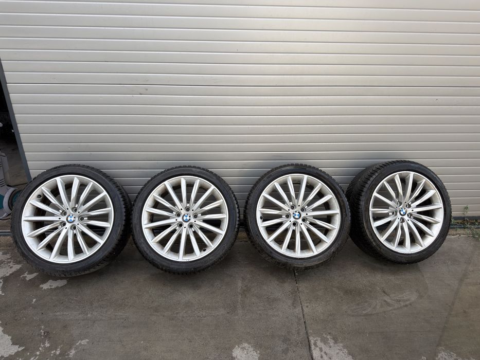 Продавам комплект джанти с гуми. BMW OEM 5x112 19