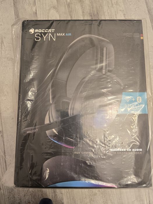 Casti gaming ROCCAT Syn Max Air, RGB, wireless, garantie