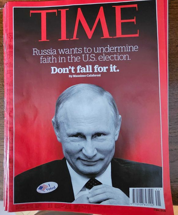 Revista Time, lot 9 reviste cu tematica de coperta Geopolitica , personalitati si evenimente Rusia
