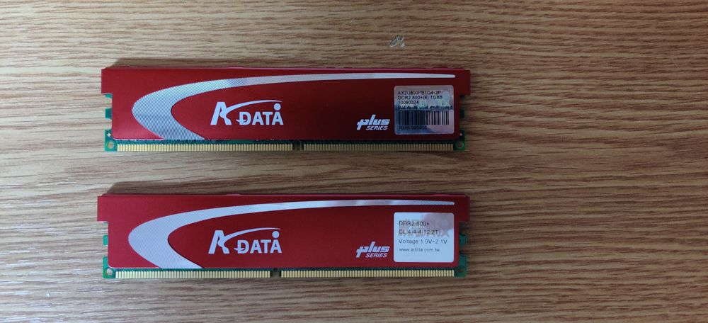 2GB RAM DDR2 800MHz A-Data Plus CL4