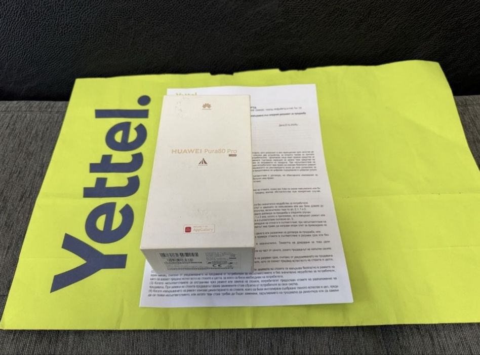 КАТО НОВ 512GB Huawei Pura 80 Pro Yettel Гаранция 2028 White | Бял