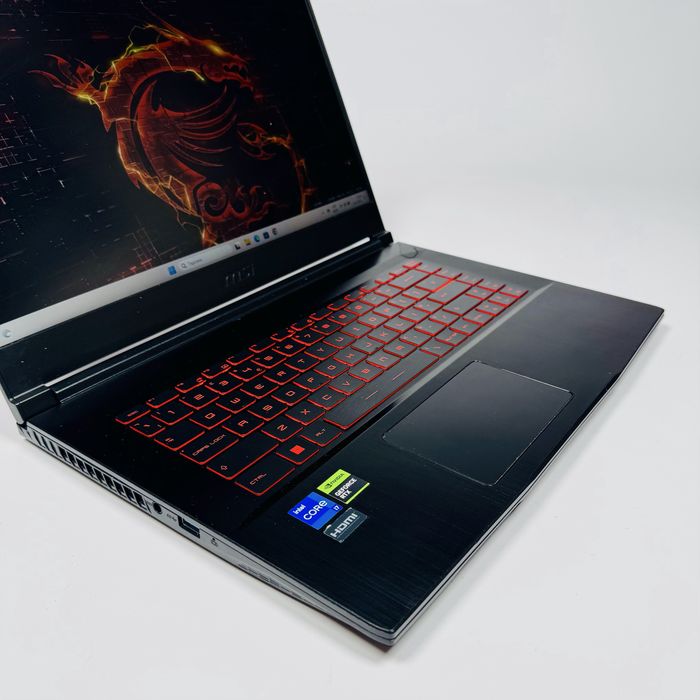 MSI Thin GF63/144Hz 15,6”/i7-12650H 24MB/RTX 4060 8GB/16GB/512GB
