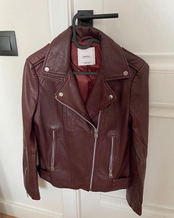 Кожаные куртки Mango Zara S M