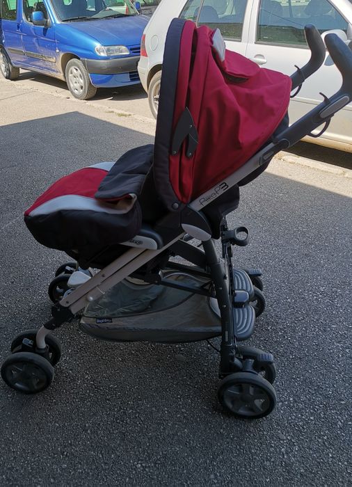 Продавам детска количка Peg Perego Pliko P3 – комплект 3 в 1