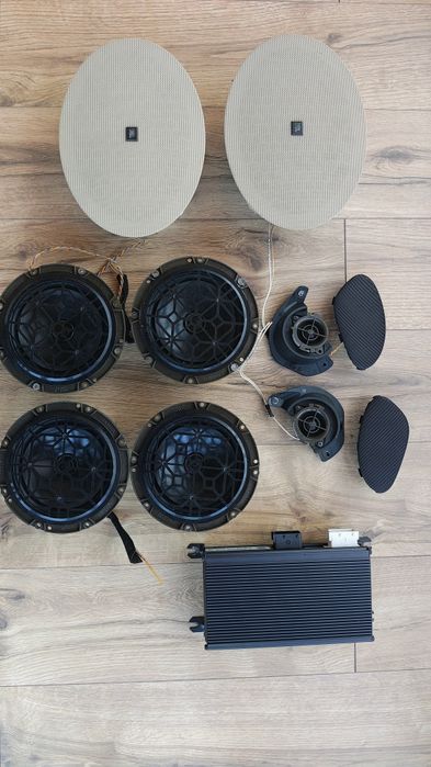 Sistem audio auto JBL complet original, 240 W