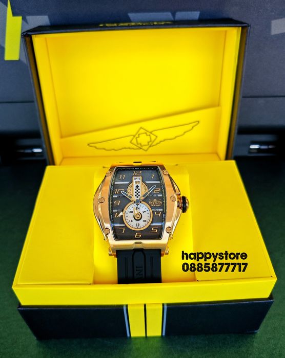 INVICTA Racing Monza Gold 57 mm, Инвикта нов ръчен часовник