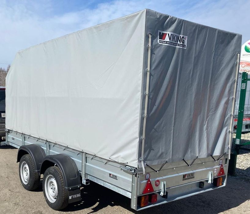 Одно и двухосные прицепы от заводов