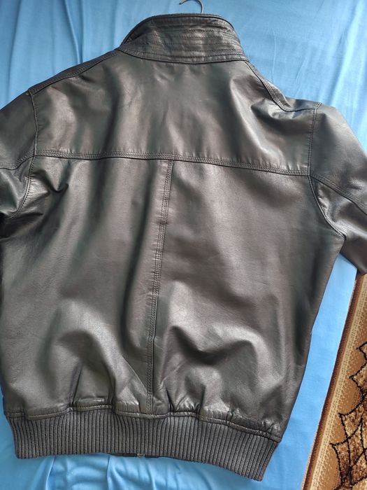 Мъжко яке естествена кожа