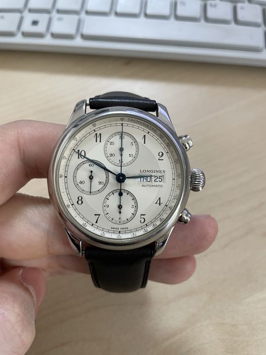 Vand Omega Speedmaster Moonwatch 3590.50 + Longines Weems Cronograph