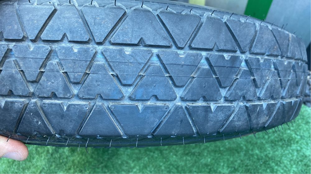 Roata rezerva slim îngustă originala Citroen Peugeot 125/80/15 4X108