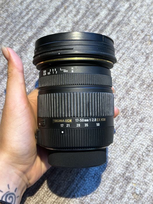 Объектив Sigma dc 17-50 mm 1:2.8