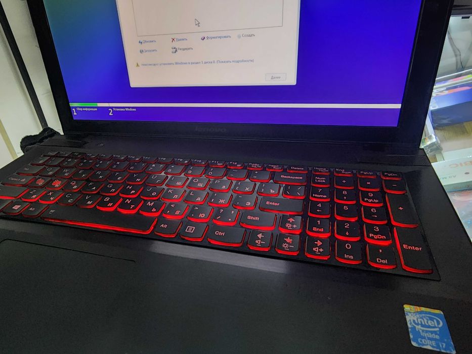 Ноутбук Lenovo intel i7