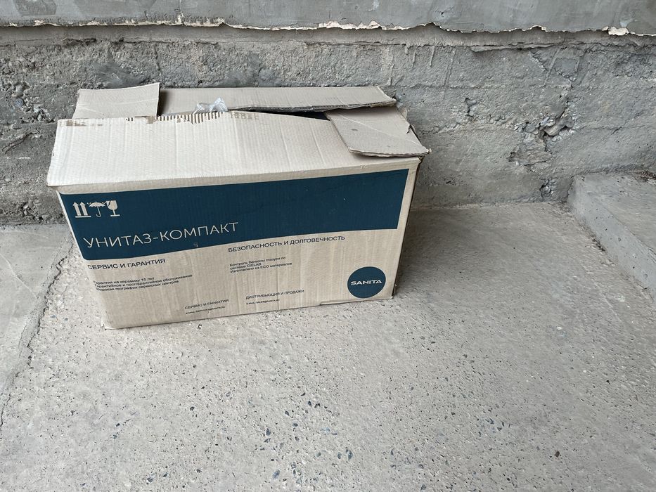 Унитаз б/у в хорошем состояний продам срочно