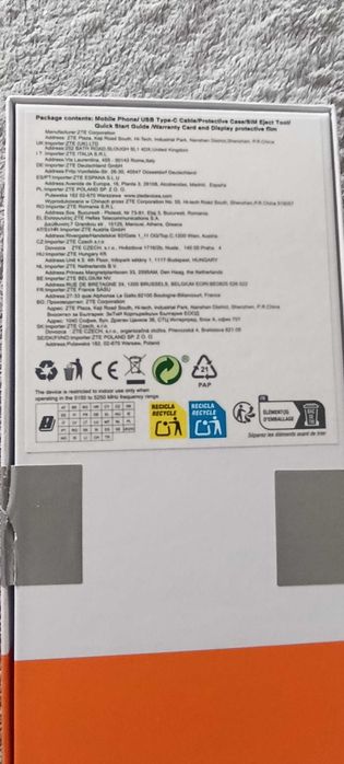 ZTE Blade A56 black