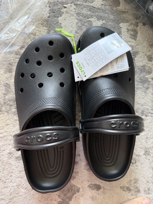 Crocs clasici unisex negri 38,41,42,43