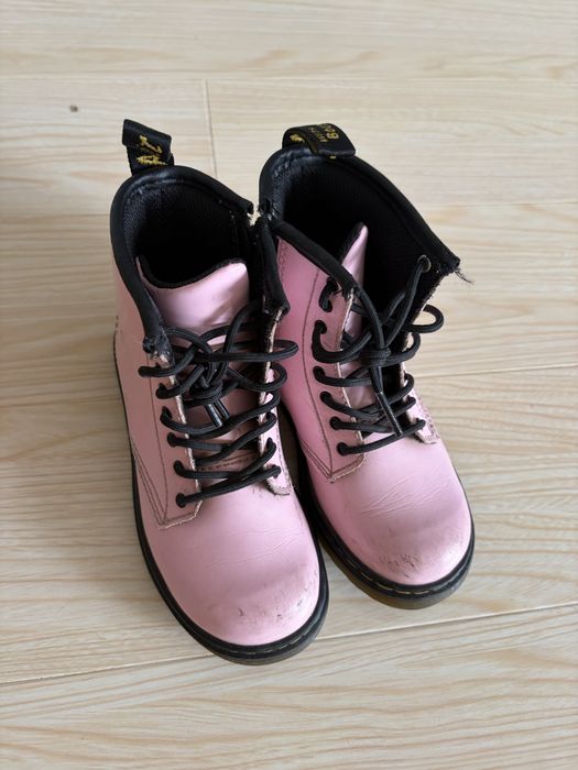 Розовые ботинки Dr. Martens 27 размер