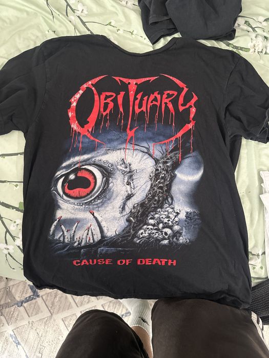 Метал тениска Obituary Cause of Death