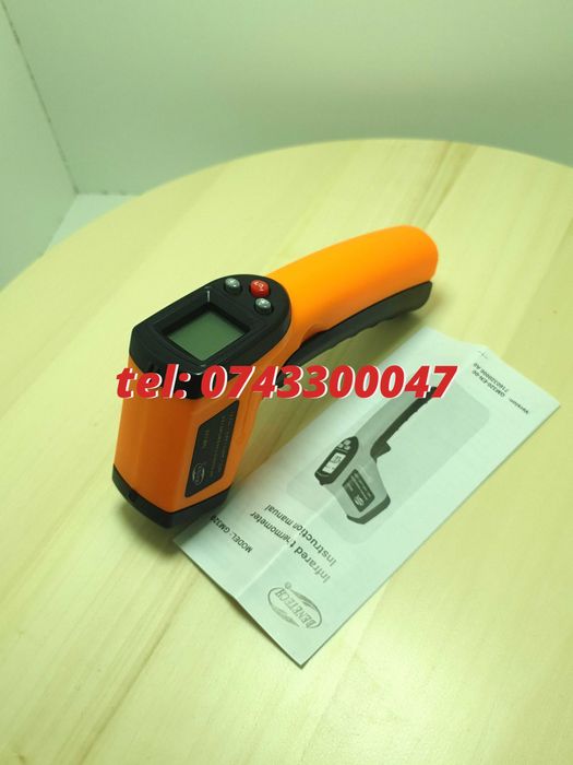 Termometru Industrial Optim 380 Interval 50 380 Grade C Cu Afisaj L