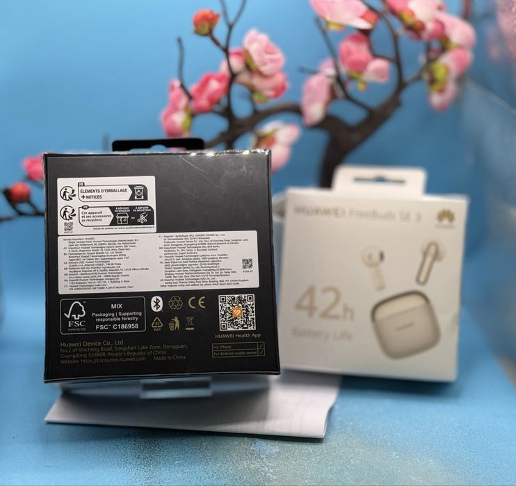 НОВО! Смарт часовник HUAWEI Watch GT 6 46mm Black + безжични слушалки