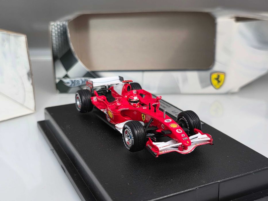 Macheta Auto 1/43 Hotwheels Ferrari 248 F1 Michael Schumacher Formula 1