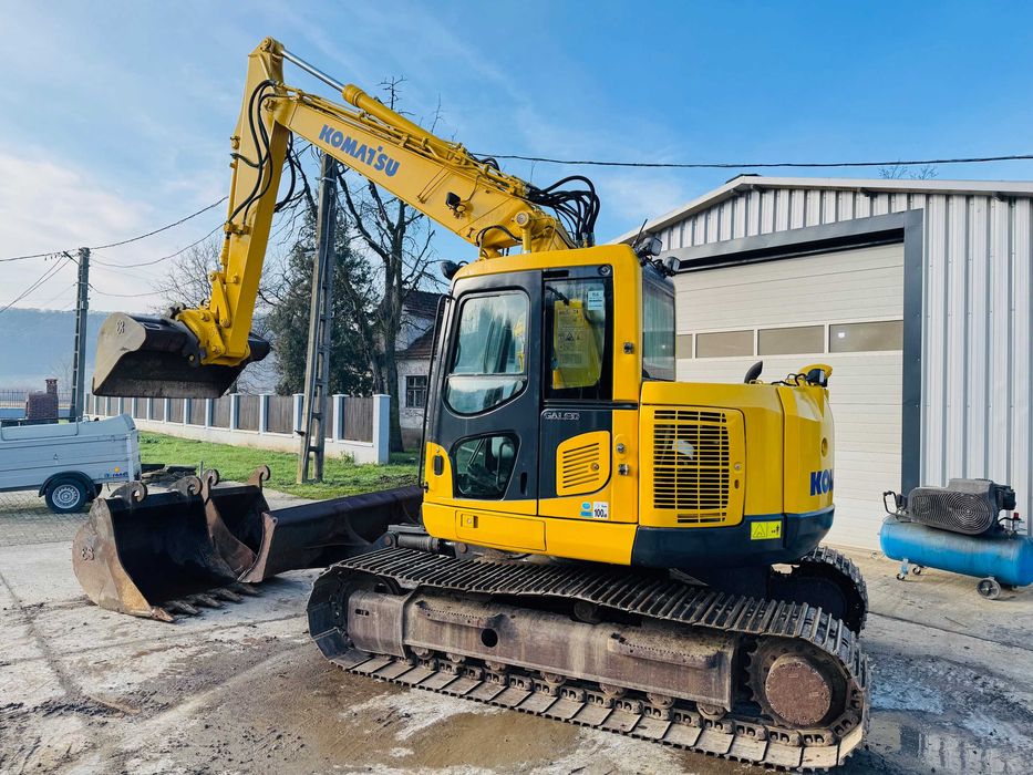 Excavator pe senile cu lama Komatsu PC 138, an 2008, 15 tone, 3 cupe !