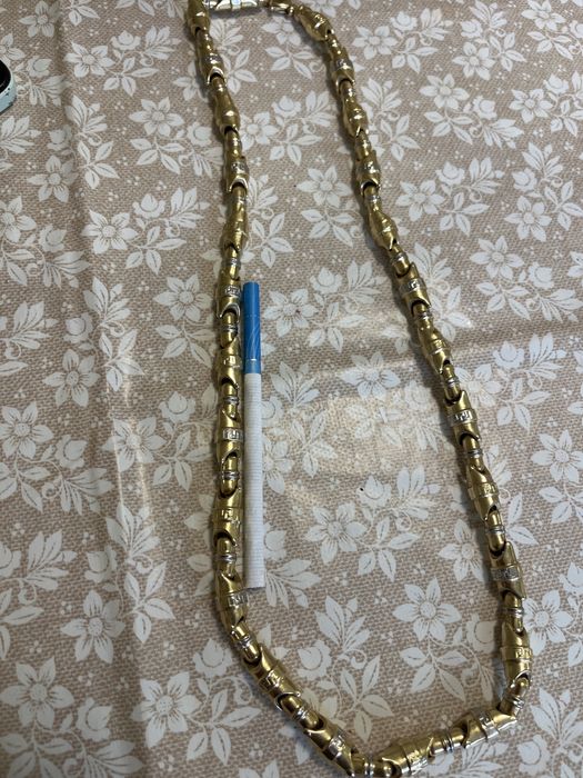 Златен  мъжки ланец