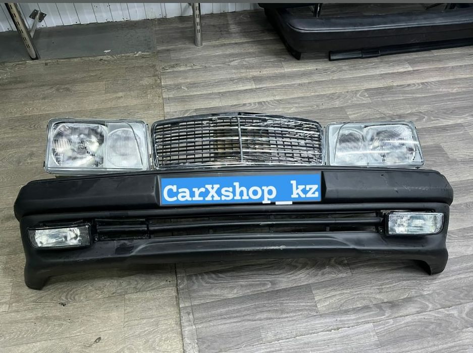 бампер w124,Ешка, подешка,230, 220,пороги, фары,решетка,туманка,Мерс