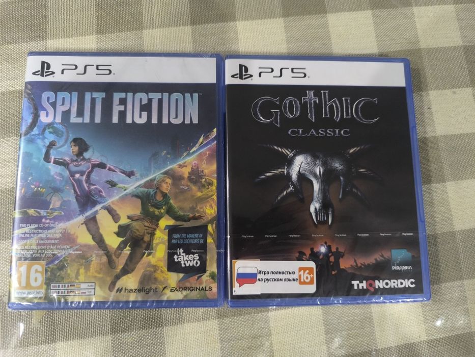 Gothic remake и Split fiction ps5