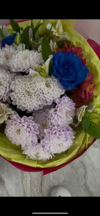 Букет цветов свежий