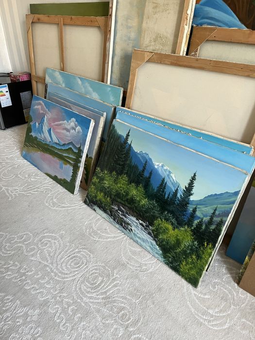 Картины  маслом на холсте