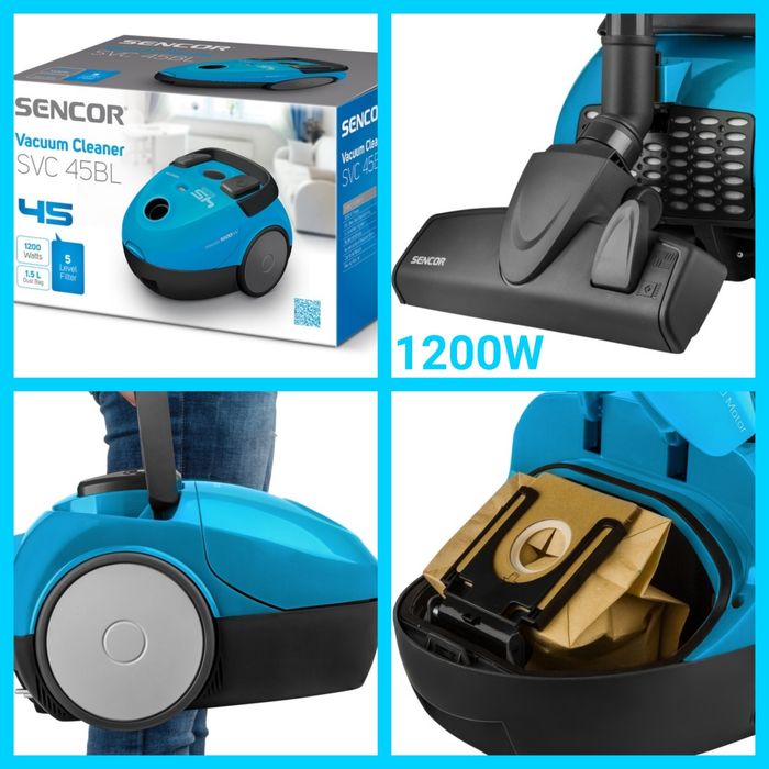 Прахосмукачка SENCOR 1200W