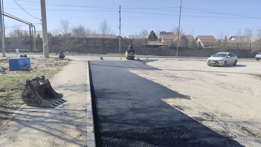 Асфальт укладка  асфальтирвание