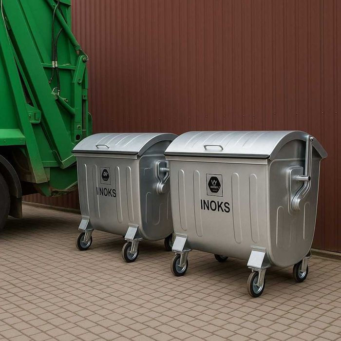 Мусорный Бак контейнер- Мусорные Доставка есть!
от 120л до 1100л