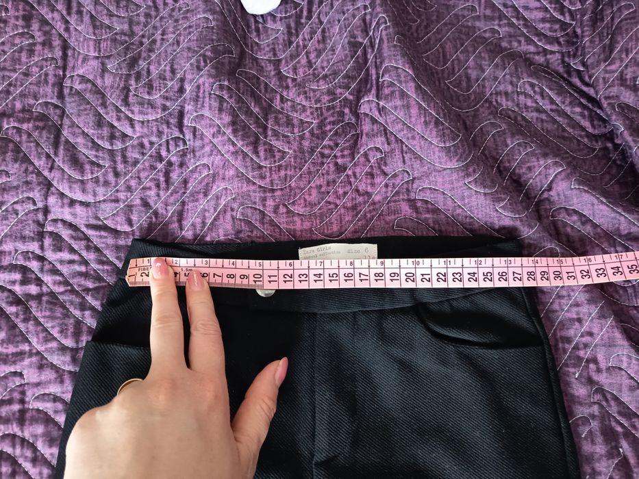Pantaloni negru Zara girl 6