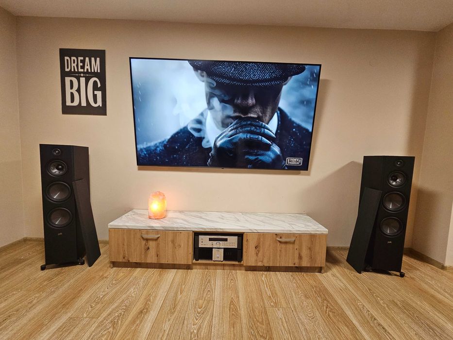 High-End система Polk Audio R700 + Rotel – мощен и чист звук