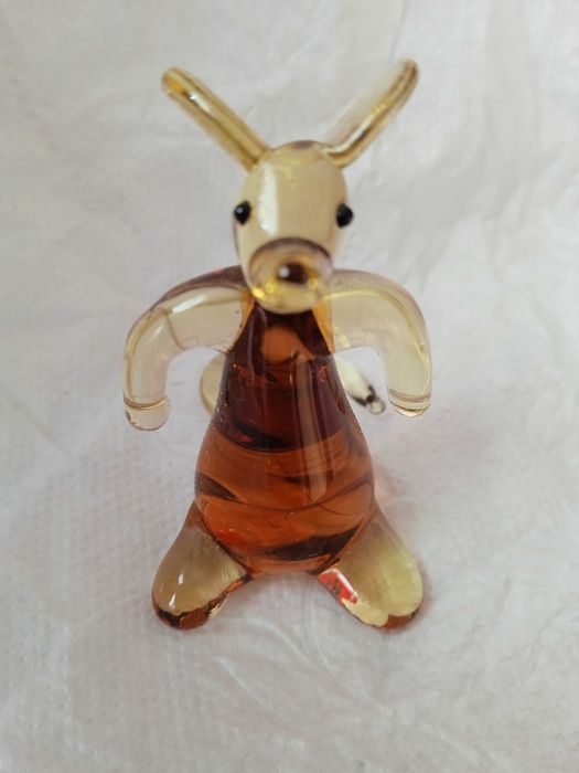 Стъклена фигурка Мишка