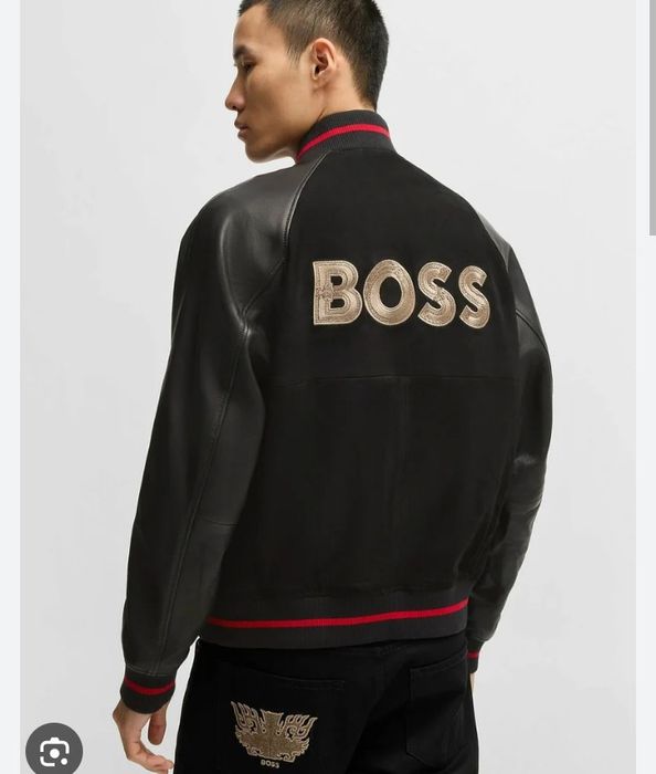 Оригинално кожено яке Boss