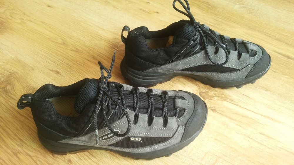 CRISPI GORE-TEX Vibram Real Leather Shoes разм EUR 38 обувки естествена кожа водонепромокаеми - 1301
