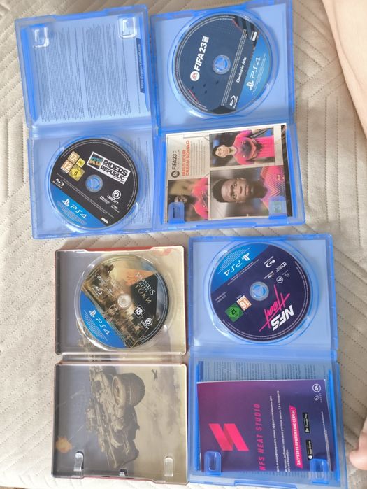 Диски для пс4 (7штук)